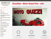 Tablet Screenshot of guzzifan.com